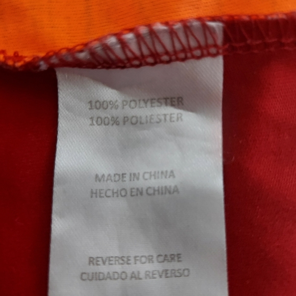 3/$30 NWOT. SPalding Youth XL (18/20) Orange Tee - Picture 4 of 5